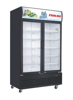 1200L Double Door Chiller Fridge Commercial | No Frost Chiller | Tropical Compressor | Digital Display Auto Defrost LED Light Adjustable Shelves Castor Wheels Tempered Glass 1200 L 500 W NSF1200FFH Black - pnsku/N70092272V/45/_/1720705630/042dfc6b-58a5-4cbe-be9b-52da770f390a