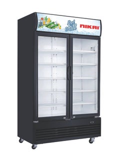 1200L Double Door Chiller Fridge Commercial | No Frost Chiller | Tropical Compressor | Digital Display Auto Defrost LED Light Adjustable Shelves Castor Wheels Tempered Glass 1200 L 500 W NSF1200FFH Black - pnsku/N70092272V/45/_/1720705635/497f6cd7-bc5f-4f40-9d77-8f13f2761aac