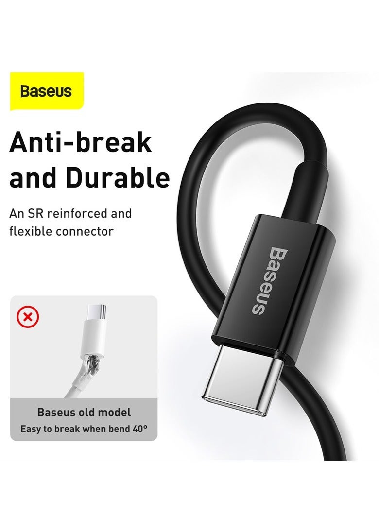كابل شاحن iPhone (2 متر) كابل USB C إلى Lightning شحن سريع توصيل الطاقة PD 20W كابل iPhone سلسلة متفوقة لـ iPhone 14/14 Pro/14 Plus/14 Pro Max، iPad Pro، iPhone 8-13 جميع السلاسل