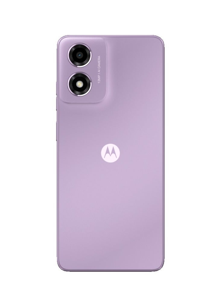 Motorola Moto e14 Dual SIM Pastel Purple 2GB RAM 64GB 4G LTE - Middle East Version  - Image 4