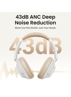 Ugreen Bluetooth Headphones, Noise Canceling wireless headphones,90 Hours Headphones Wireless Bluetooth,Hands-Free Call, Foldable Headphones Over Ear For Travel, Home, Office, iPhone 16/15 Series, Galaxy, PC White  - Image 3