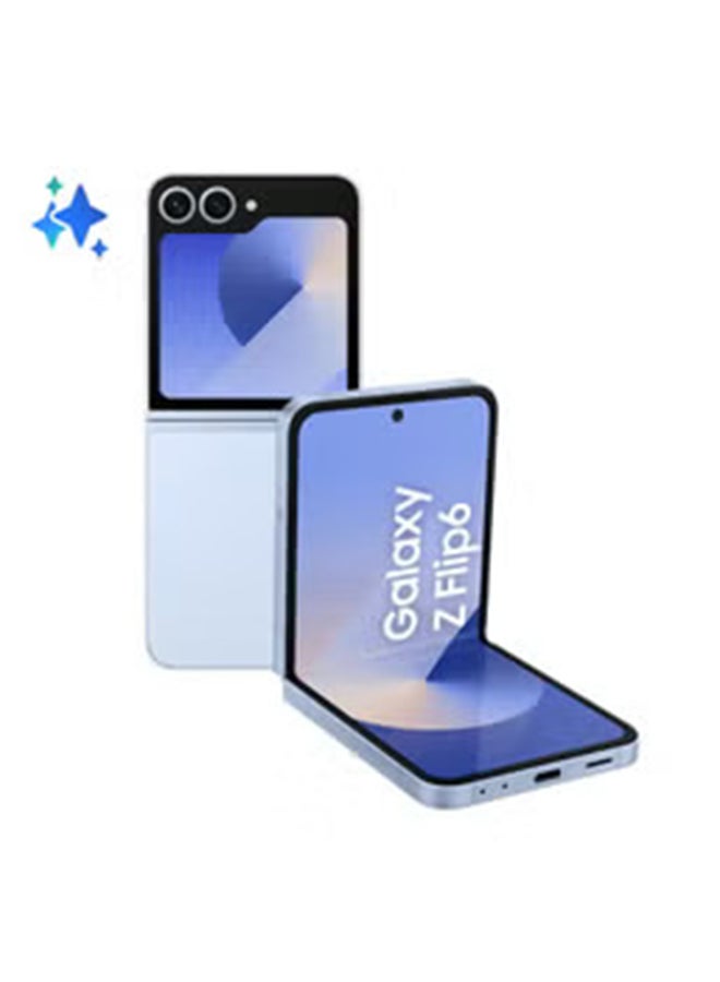 Galaxy Z Flip 6 Dual SIM Blue 12GB RAM 256GB 5G - International Version - pnsku/N70092345V/45/_/1721307432/dc0472d4-a8bb-4f1f-ad99-58fd9b9c07f0