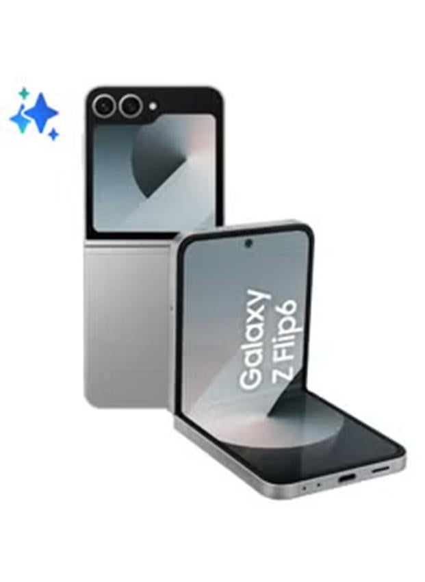Samsung Galaxy Z Flip 6 Dual SIM Silver Shadow 12GB RAM 256GB 5G - International Version - Image 1