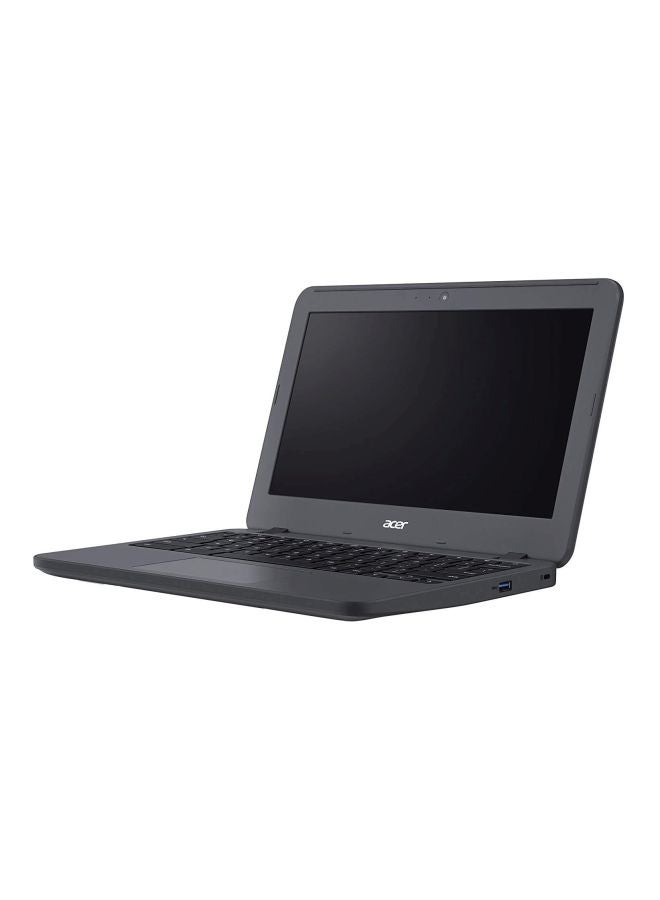 أيسر - تم تجديده - Chromebook C731 بشاشة مقاس 11.6 بوصة، ومعالج Intel Celeron N3060 ثنائي النواة بسرعة 1.6 جيجا هرتز/ذاكرة وصول عشوائي سعة 4 جيجابايت/eMMC سعة 16 جيجابايت/نظام تشغيل Chrome/بطاقة رسومات Intel HD 400 - Image 1