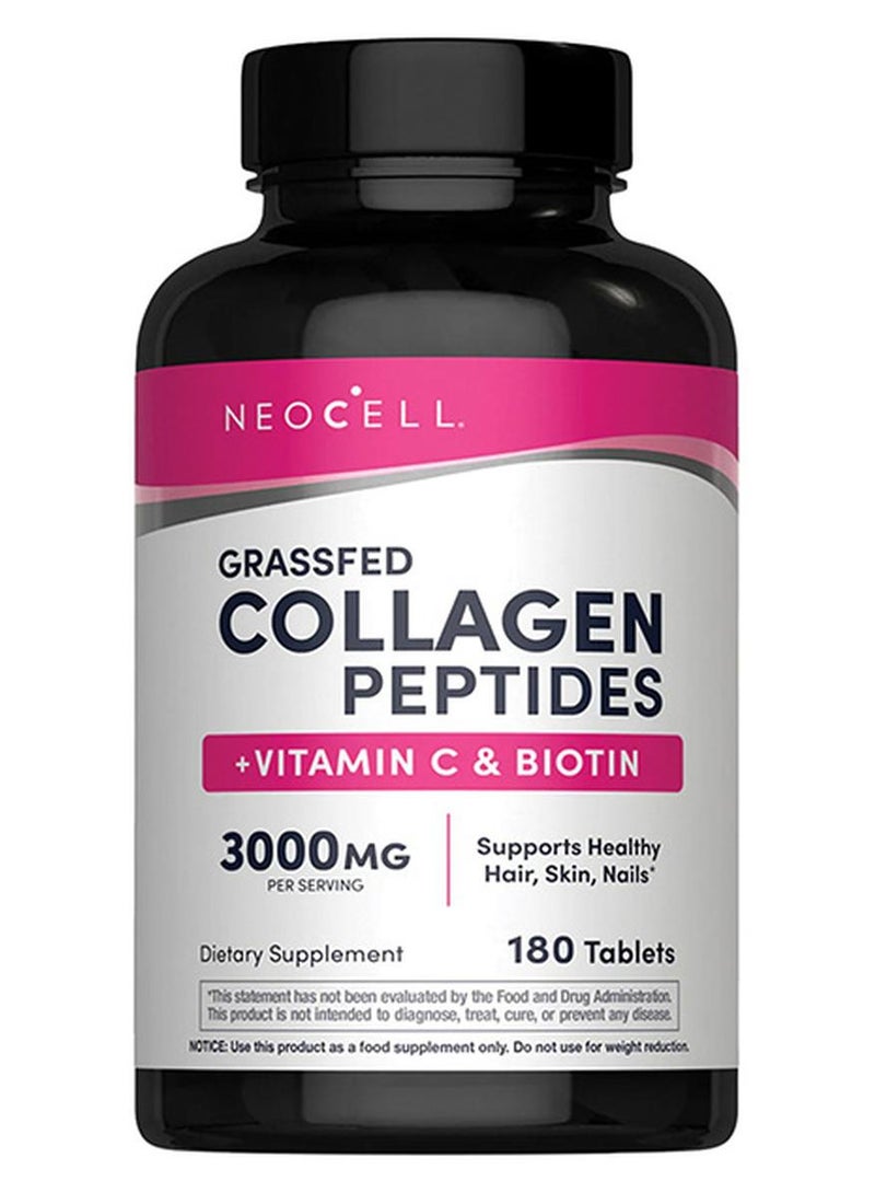 NEOCELL Super Collagen + Vitamin C + Biotin 180 Tablets