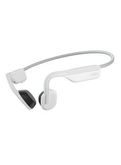 SHOKZ OpenMove Bluetooth Wireless Headphones With Mic, Bone Conduction Wireless Headset White  - Image 1