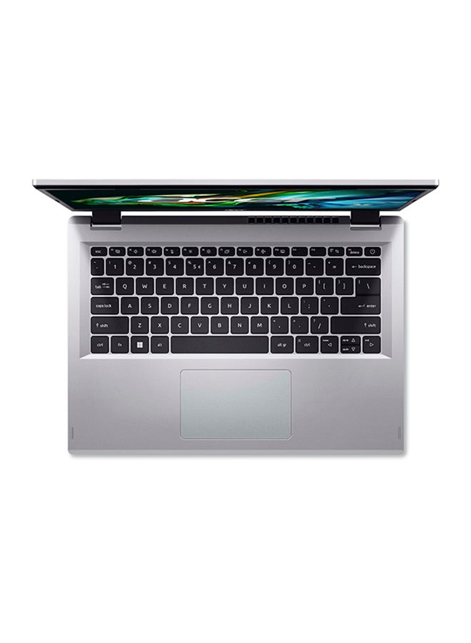 Acer Aspire 3 A314 Laptop with 14-Inch WUXGA IPS SlimBezel Display, AMD Ryzen 7-5700U Octa Core Upto 4.3GHz/16GB DDR4 RAM/512GB SSD Storage/AMD Radeon Graphics/Windows 11 Home English/Arabic Silver English/Arabic Silver - Image 4