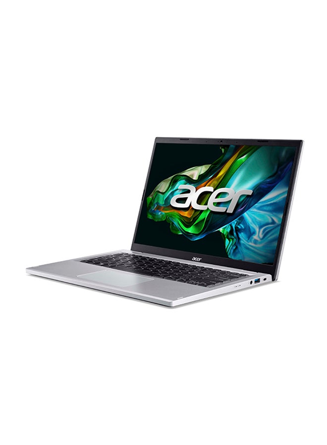 Acer Aspire 3 A314 Laptop with 14-Inch WUXGA IPS SlimBezel Display, AMD Ryzen 7-5700U Octa Core Upto 4.3GHz/16GB DDR4 RAM/512GB SSD Storage/AMD Radeon Graphics/Windows 11 Home English/Arabic Silver English/Arabic Silver - Image 3