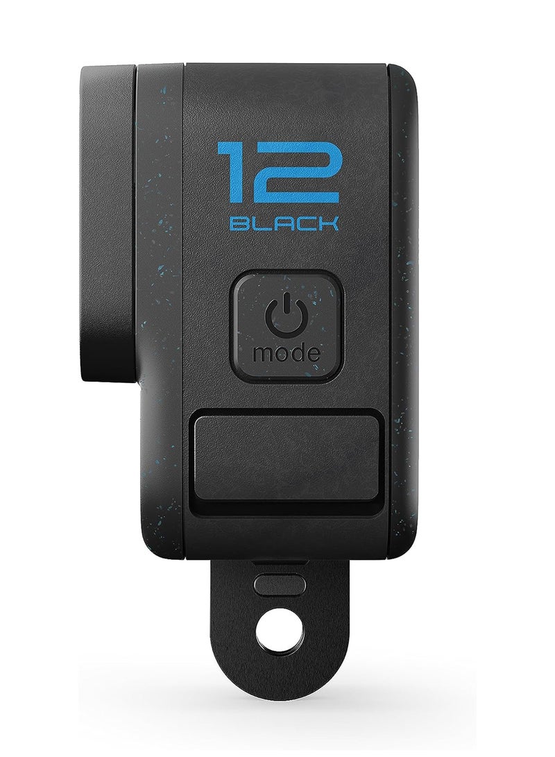 GoPro HERO12 Black - Waterproof Action Camera with 5.3K60 Ultra HD Video, 27MP Photos, HDR, 1/1.9" Image Sensor, Live Streaming, Webcam, Stabilization official GoPro KSA Version  - Image 4