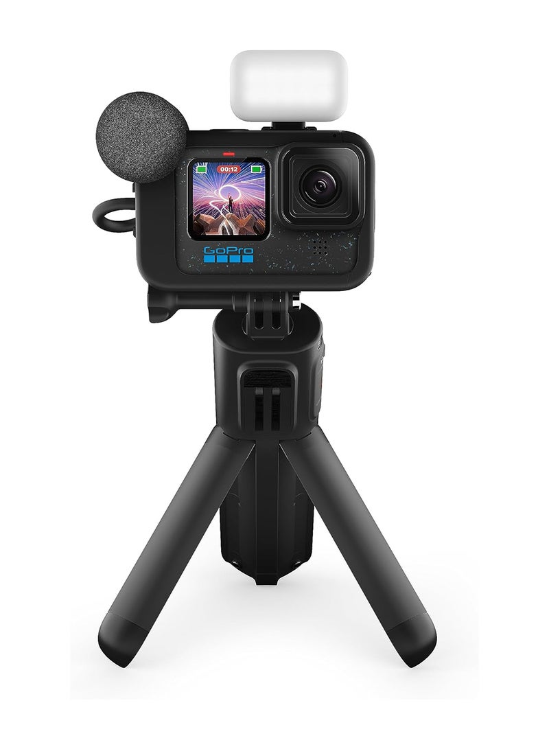 GoPro - HERO12 Black Creator Edition - Includes HERO12 Black, Volta (Battery Grip, Tripod, Remote), Media Mod, Light Mod, Enduro Battery, and Carrying Case official GoPro KSA Version - Image 1