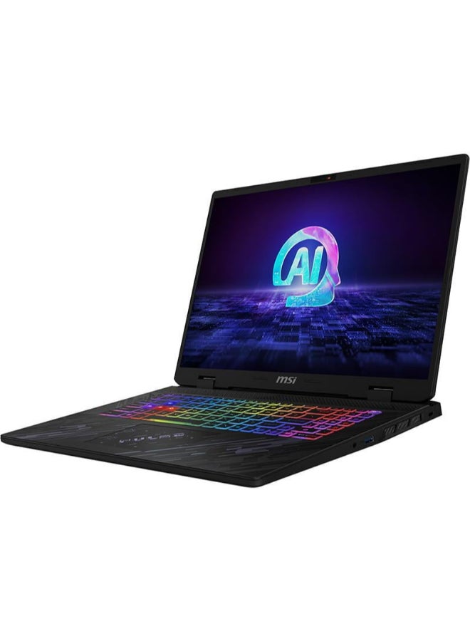 Pulse 17 Gaming Laptop With 17.3 Inch 240Hz Display, Intel Core Ultra 9 185H Processor/32GB RAM/1TB SSD/NVIDIA GeForce RTX 4070 Graphics/Windows 11 Home English/Arabic Black
