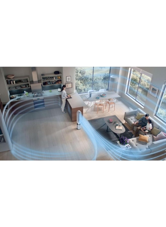 dyson - Hepa Filter Remote Control Pure Cool Air Purifier 454842-01 White - Image 1