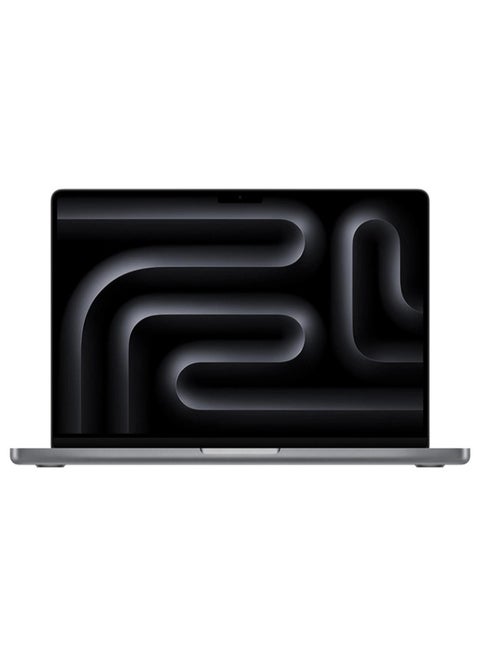 MacBook Pro Laptop With 14.2 Inch Display, M3 Chip 8‑core CPU And 10-Core GPU Processor/16GB RAM/1TB SSD/Intel UHD 600 Graphics/MacOS English/Arabic Space Grey