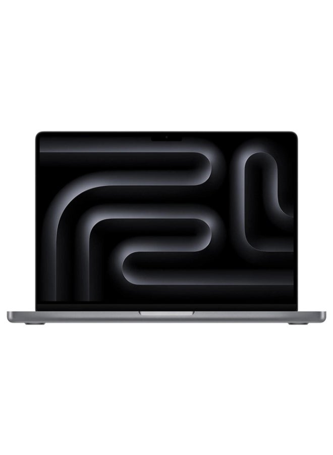 Apple MacBook Pro Laptop With 14.2 Inch Display, M3 Chip 8‑core CPU And 10-Core GPU Processor/16GB RAM/1TB SSD/Intel UHD 600 Graphics/MacOS English/Arabic Space Grey  - Image 1
