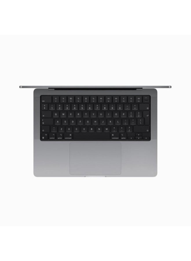 Apple MacBook Pro Laptop With 14.2 Inch Display, M3 Chip 8‑core CPU And 10-Core GPU Processor/16GB RAM/1TB SSD/Intel UHD 600 Graphics/MacOS English/Arabic Space Grey  - Image 2