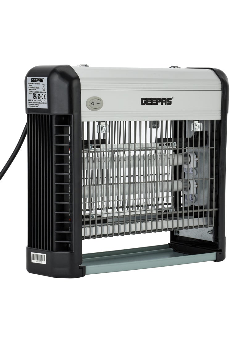 GEEPAS Electric Bug Killer With Advanced Technology, Non Poison- Non Smell Insect Killer 12 W GBK25609 White  - Image 2