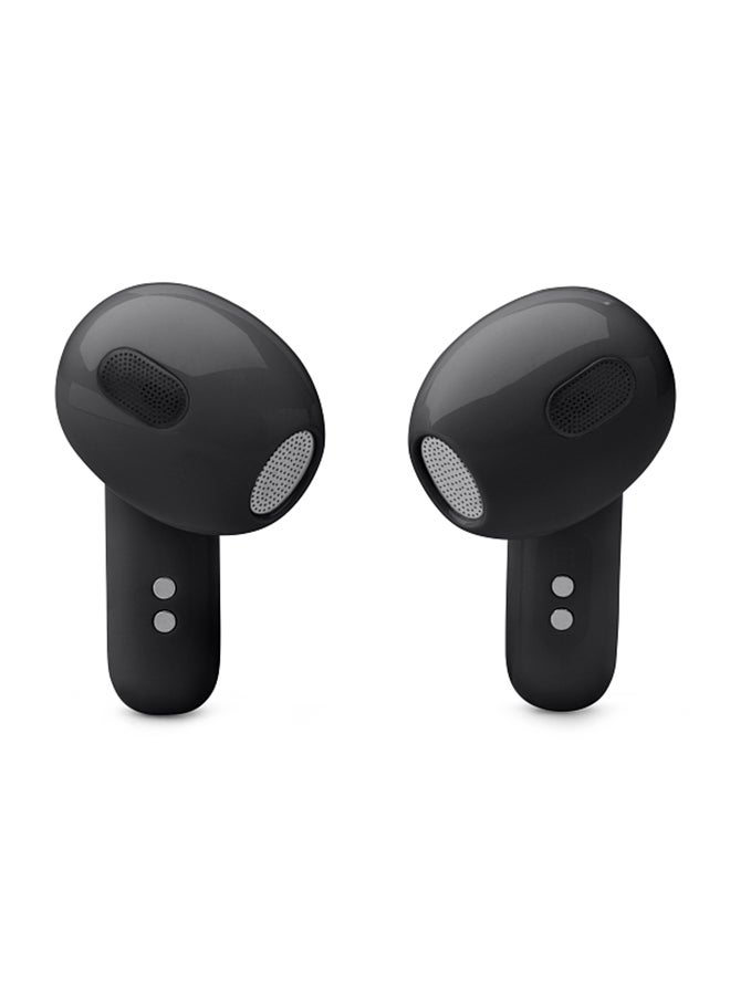 JBL - Live Flex 3 True Wireless Noise Cancelling Open-Stick Earbuds Black - Image 1