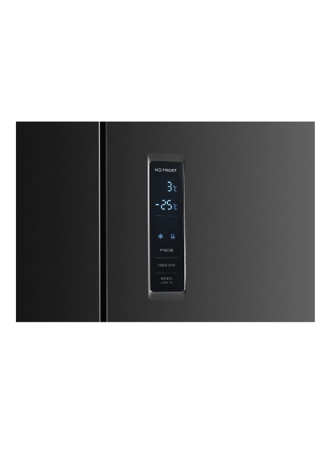 gvc pro Side Board Refrigerator 4 Doors 512L GVRF-999 Black - Image 4