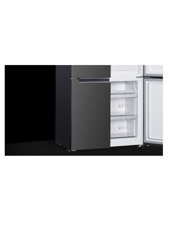 gvc pro Side Board Refrigerator 4 Doors 512L GVRF-999 Black - Image 5