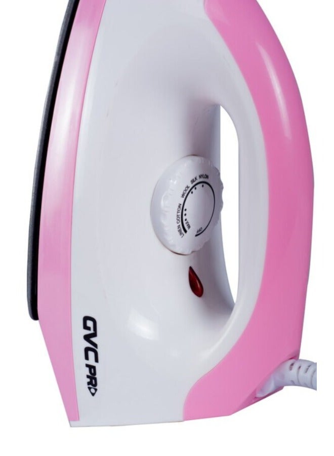 جي في سي برو ماكينة الكي الجاف 1200 W GID2400 أبيض/وردي  - Image 4