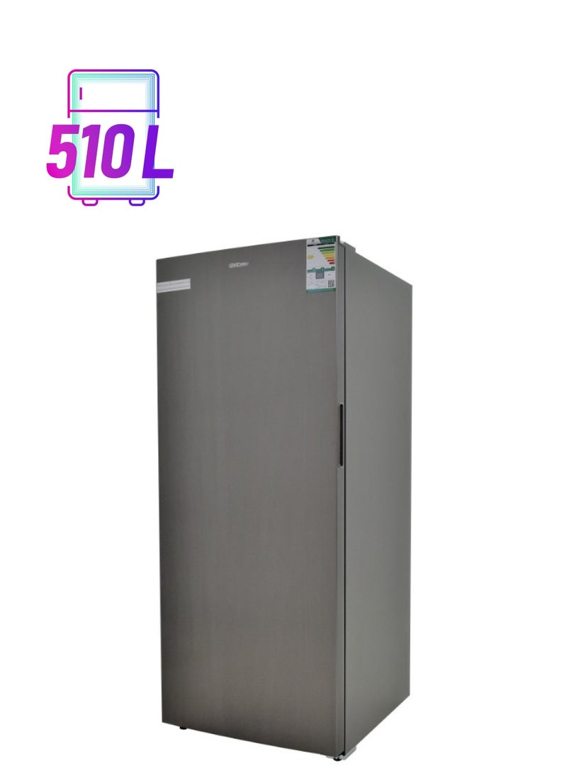 gvc pro Freestanding Freezer 18 Feet 510L GVUF-600 Grey - Image 1