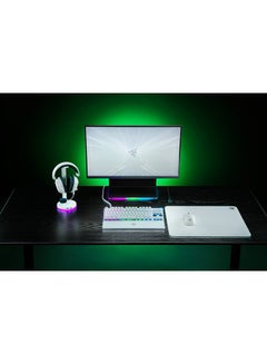 RAZER Huntsman V3 Pro TKL Mechanical Gaming Keyboard, Analog Optical Switch Gen-2, Doubleshot PBT Keycaps, N-key Rollover w/ Anti-ghosting, Detachable Type C, ENG-US Layout, RZ03-04981700-R3M1 White  - Image 4