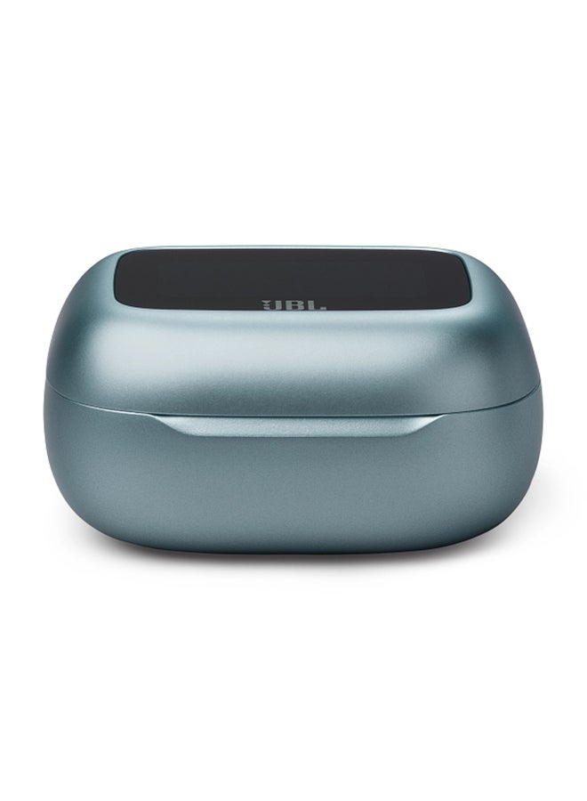 JBL - Live Flex 3 True Wireless Noise Cancelling Open-Stick Earbuds Blue - Image 1
