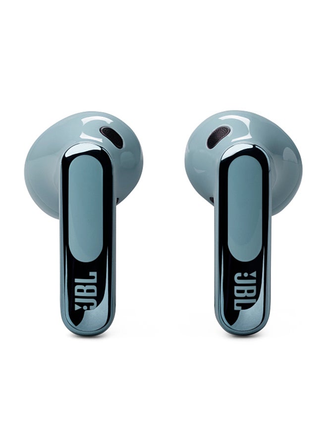 JBL - Live Flex 3 True Wireless Noise Cancelling Open-Stick Earbuds Blue - Image 1