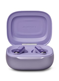 JBL Live Flex 3 True Wireless Noise Cancelling Open-Stick Earbuds Purple  - Image 5
