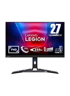 Legion R27i-30 Gaming Flat Monitor, 27" FHD IPS Display, Up to 180Hz Refresh Rate, 0.5ms (MPRT) Response Time, AMD FreeSync Premium & Adaptive Sync Compatible, 67B5GAC1AE Raven Black - pnsku/N70092660V/45/_/1724318569/e18c0f5c-238d-4d8a-9cfc-7dc42351677f