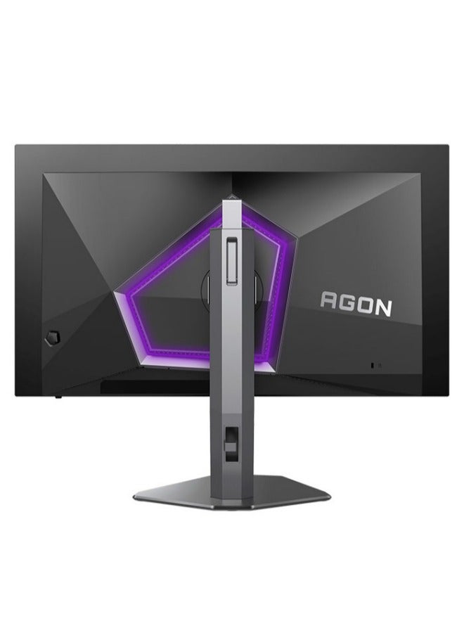 AG276QZD AGON Pro Gaming Monitor 27-inch 2K QHD 2560x1440, HDR10, OLED Panel Type, 240Hz Refresh Rate, 0.01ms Response Time, G-Sync Compatible, Light FX, Height Adjustable Stand Black & Grey
