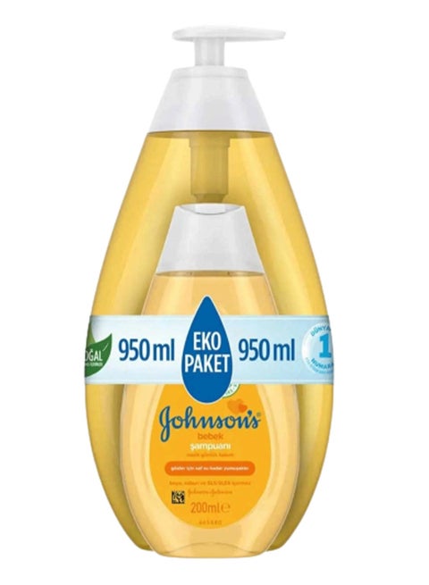 2-Piece Baby Shampoo 750ml + 200ml