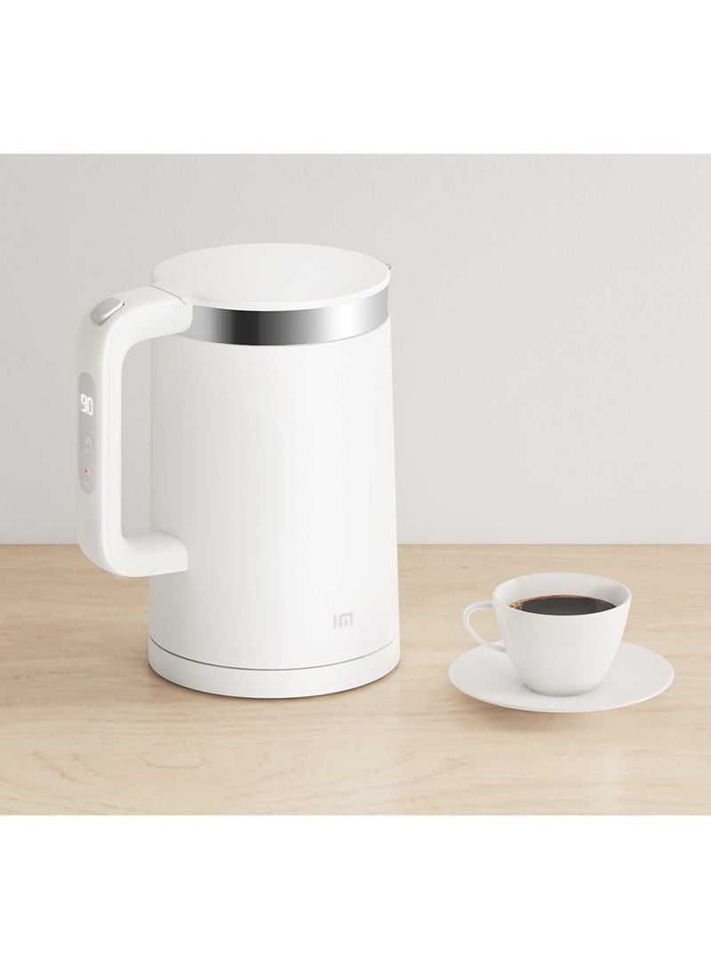 Xiaomi - Mi Smart Electric Kettle Pro Water Boiler With Mobile App Control, 1.5L Water Capacity, Bluetooth 4.0, Stainless Steel 1.5 L 1800 W MJHWSHOZYM White - Image 1