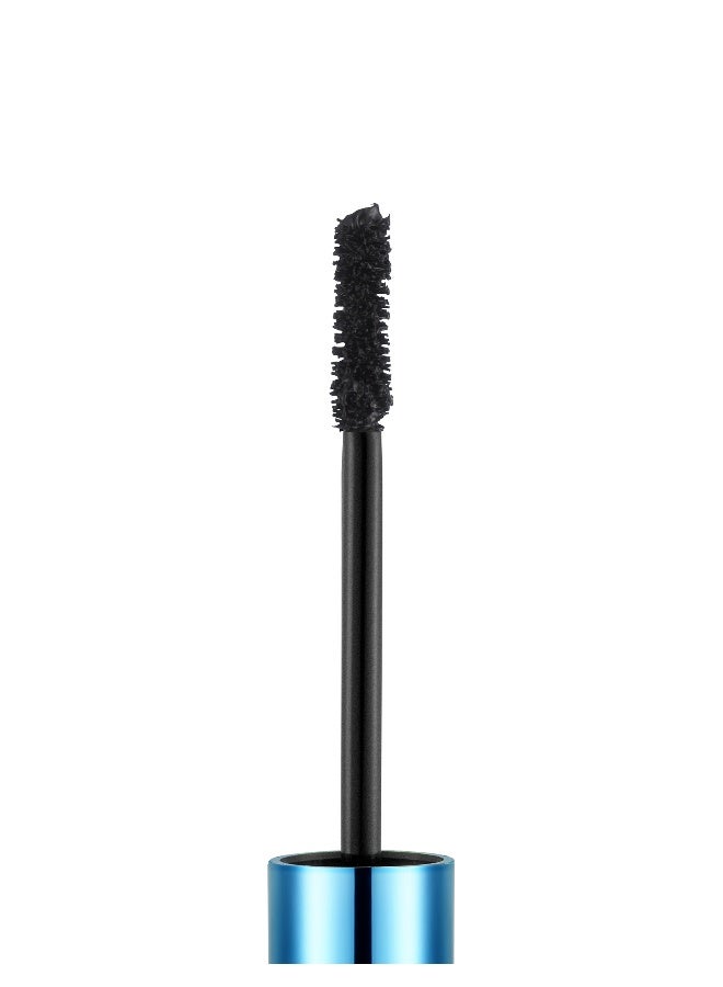flormar Hero Volume Curl Waterproof Mascara – Brush Design, Clump-Free, Volume, Curling, Smudge-Resistant Black - Image 2