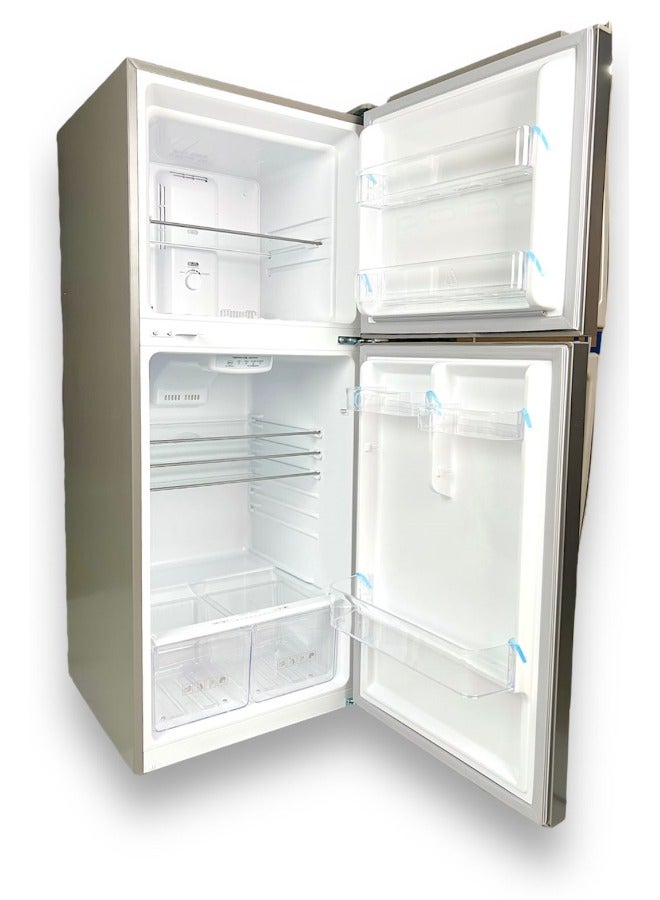 gvc pro Double Door Refrigerator 290L GVRF-550 Silver - Image 3