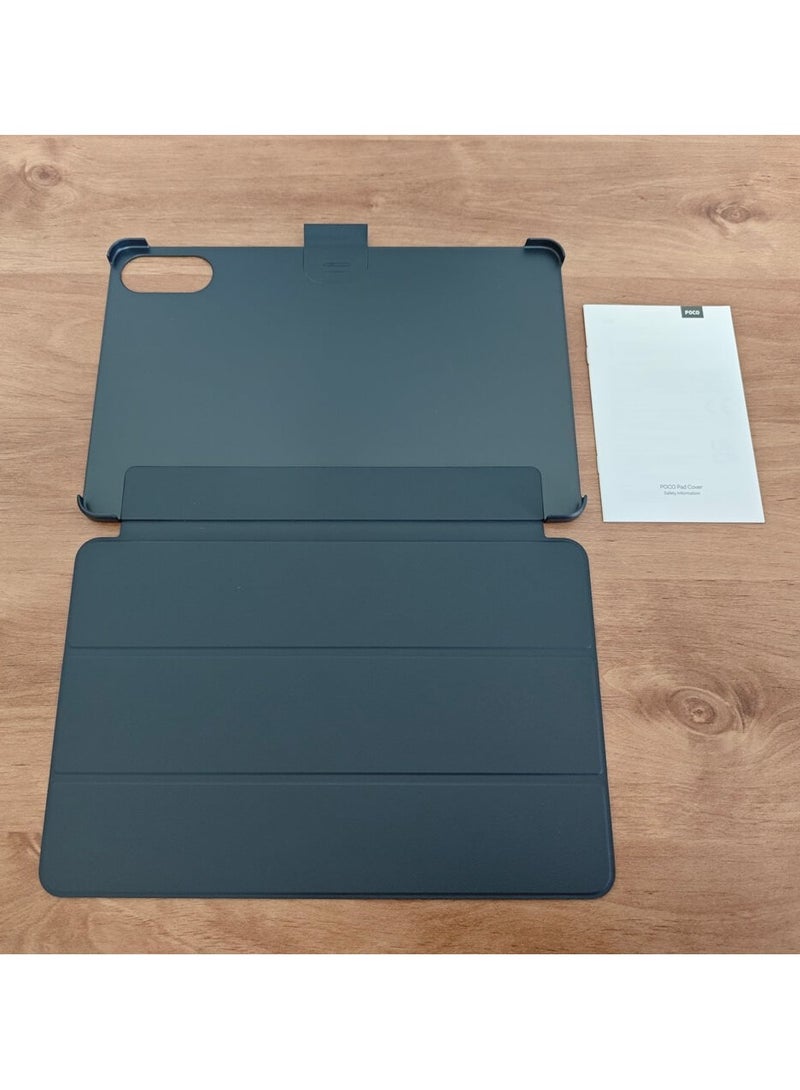 Xiaomi Poco Pad Cover | Triangular Magnetic Black  - Image 4