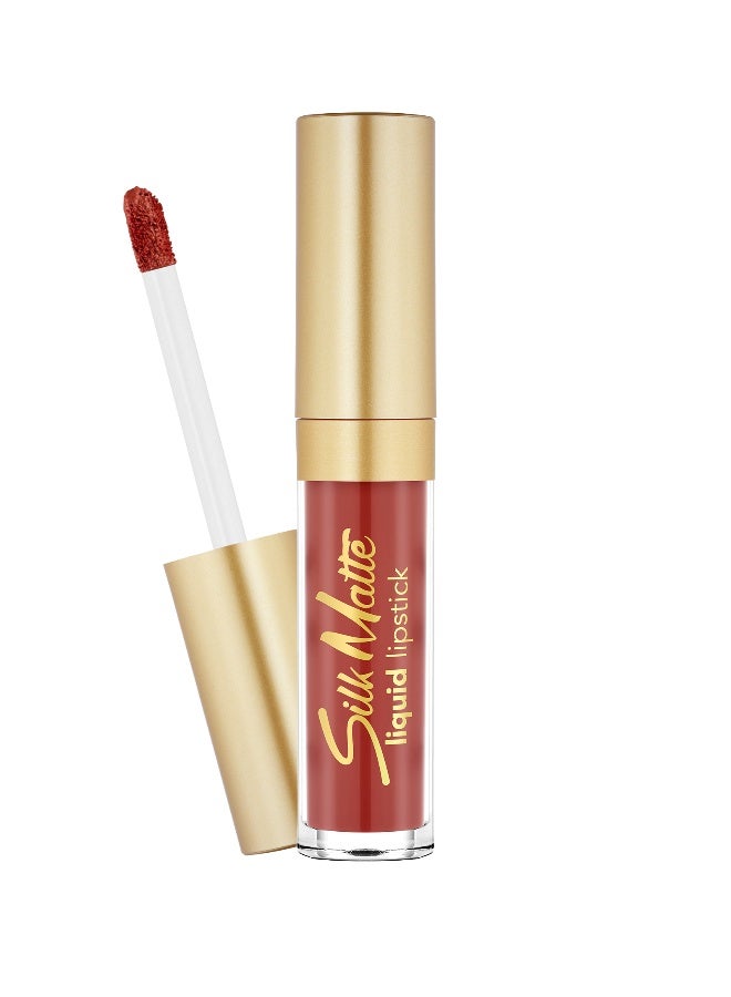 flormar Silk Matte Liquid Lipstick – 058 Make It Memorable – High-Pigment Ultra Matte Finish, Long-Wear Comfort, Nourishing Oils, Velvety Smooth Look It Memorable - Image 1