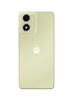 موتورولا هاتف Moto e14 ثنائي الشريحة باللون الأخضر الباستيل وذاكرة الوصول العشوائي (RAM) سعة 2 جيجابايت وذاكرة تخزين داخلية 64 جيجابايت ويدعم تقنية 4G LTE - إصدار الشرق الأوسط  - Image 3