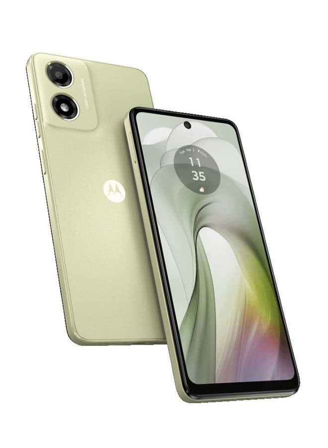 Motorola Moto e14 Dual SIM Pastel Green 2GB RAM 64GB 4G LTE - Middle East Version  - Image 1