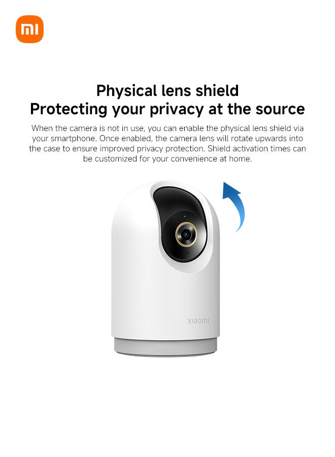 Xiaomi Smart Camera C500 Pro | 5MP | HDR | Pet Detection | Dual-Motor Pan-Tilt Zoom | 360° Horizontally And 114° Vertically | White - Image 3