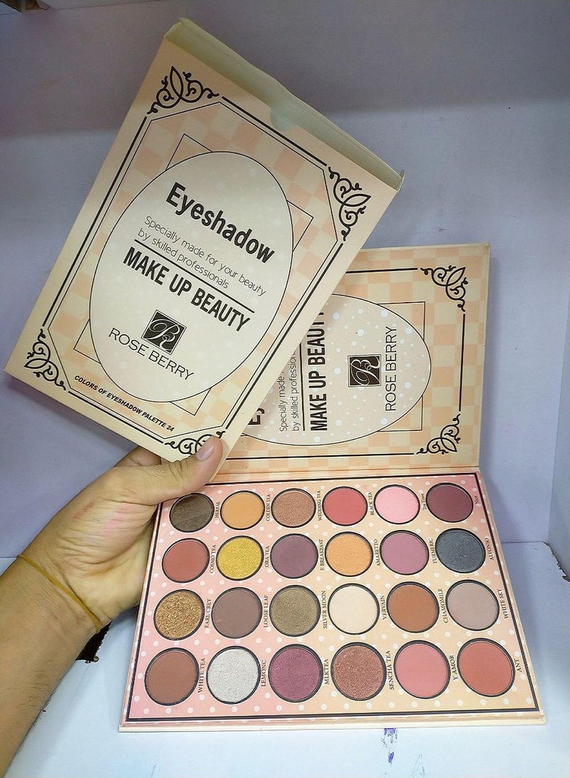 ROSE BERRY - New Eyeshadow Palette 24 Colors Multicolor - Image 1