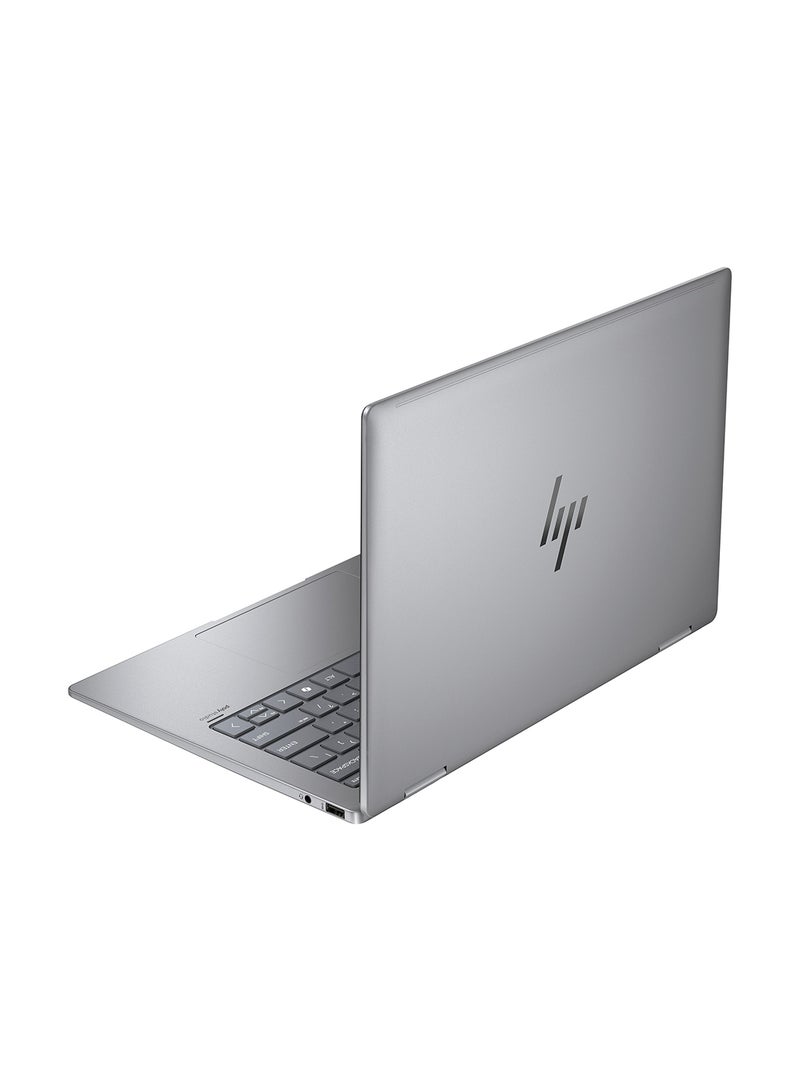 HP - Envy X360 14-fa0008ne 2-In-1 Laptop With 14.2-Inch Display, Ryzen 5-8640 Processor/16GB RAM/512GB SSD/AMD Readon Graphics/Windows 11 English/Arabic silver - Image 1