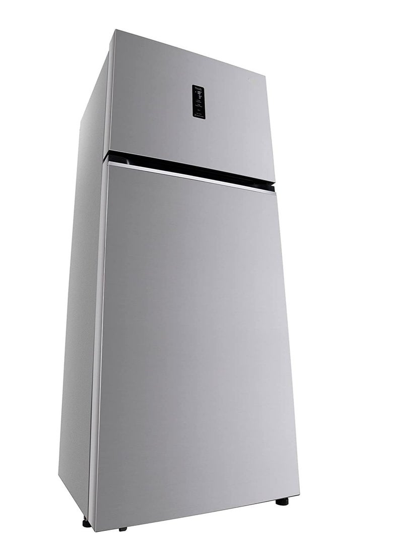 SHARP - Two Door (540L Gross/420L Net) Top Mount A++ Energy Class Inverter Compressor Refrigerator with Digital LED Display |Fresh Case, Inox SJ-HM540-HS3 Silver - Image 1