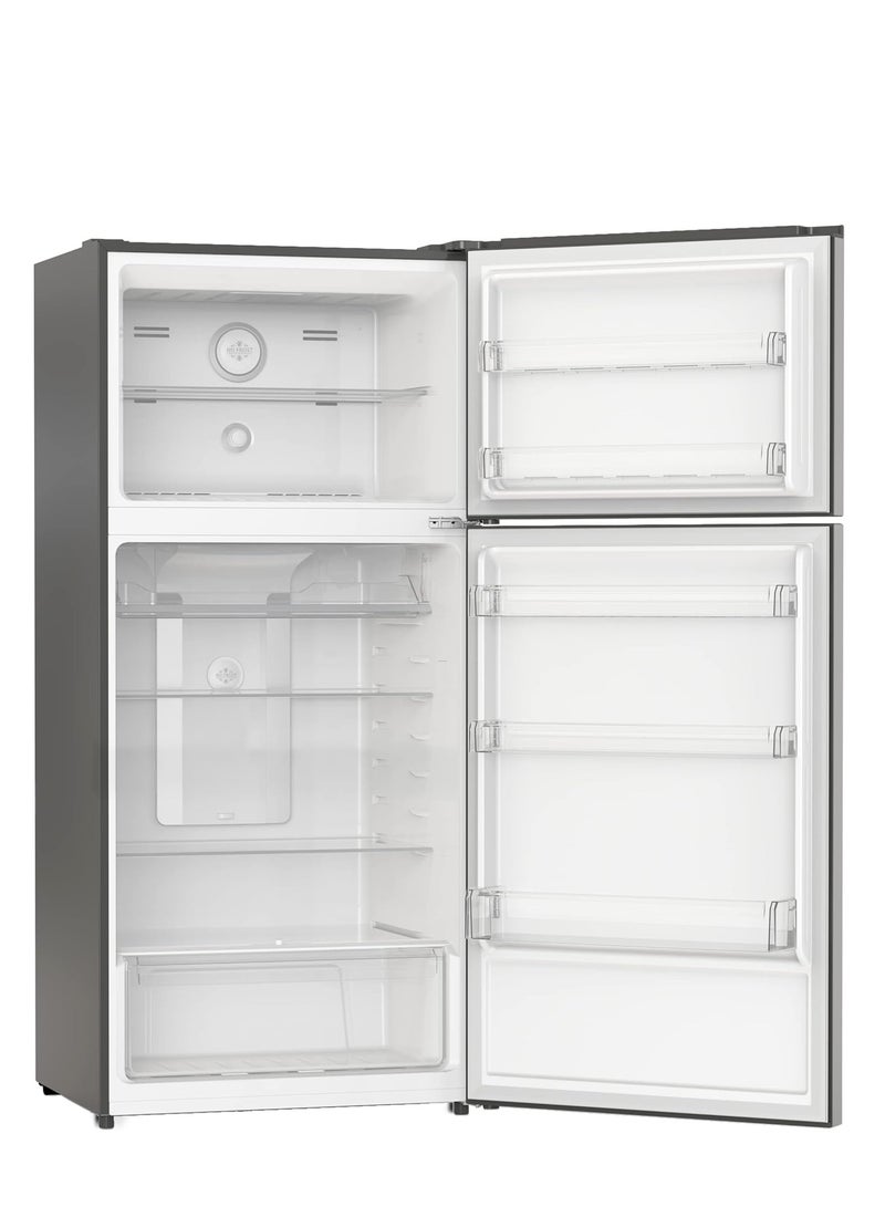 SHARP - Two Door (540L Gross/420L Net) Top Mount A++ Energy Class Inverter Compressor Refrigerator with Digital LED Display |Fresh Case, Inox SJ-HM540-HS3 Silver - Image 1