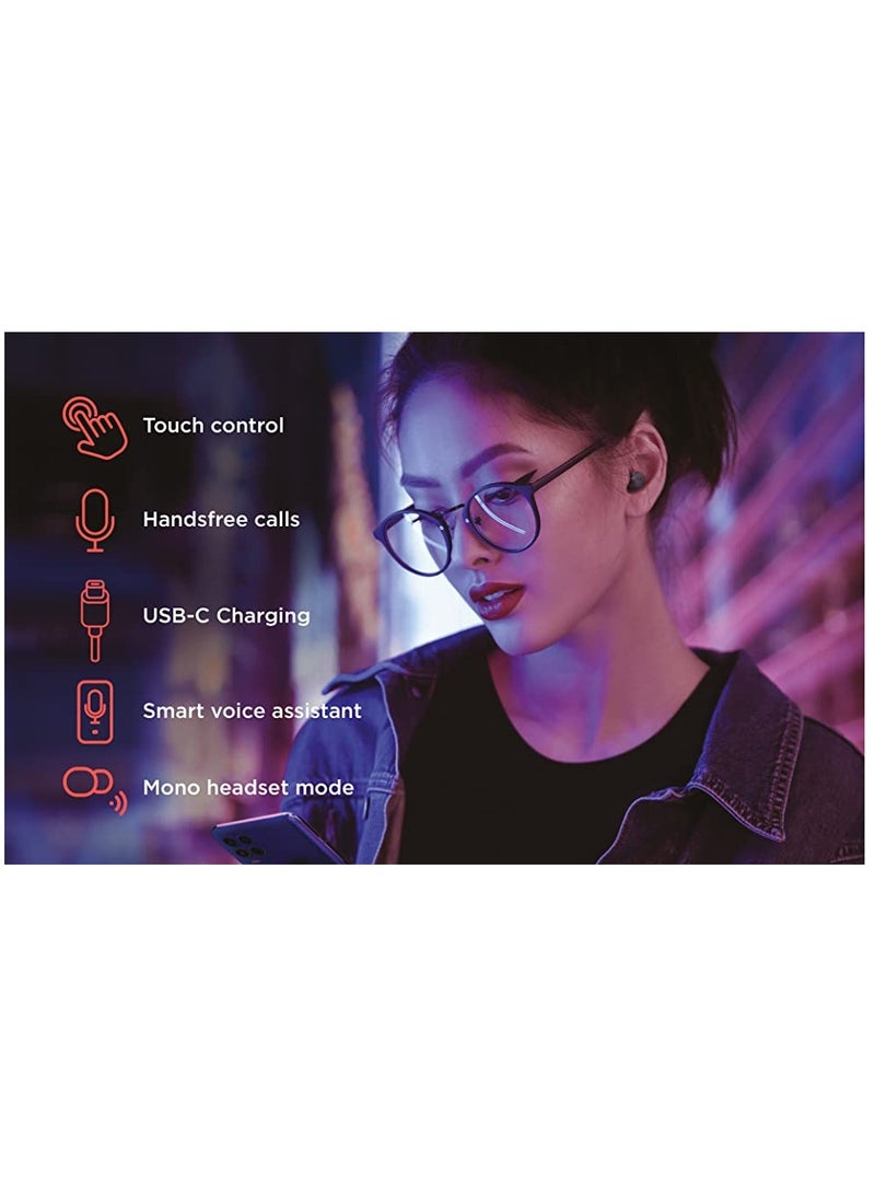 Motorola - Moto Buds 120 Black - Image 1