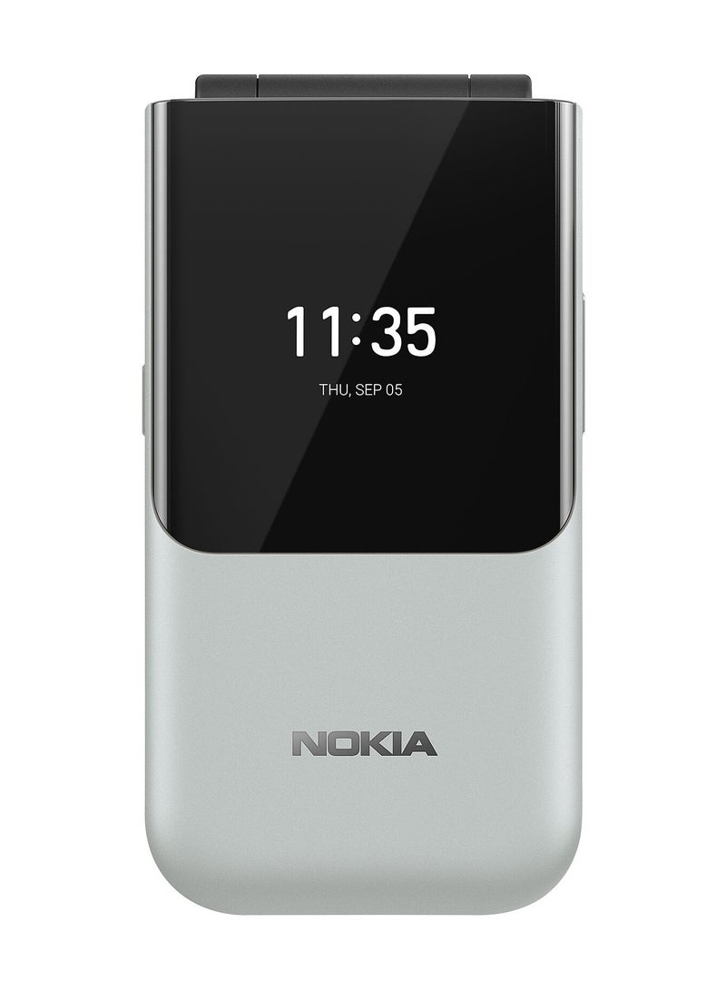 NOKIA - 2720 Flip Dual SIM Grey 4GB 512MB RAM - Image 1