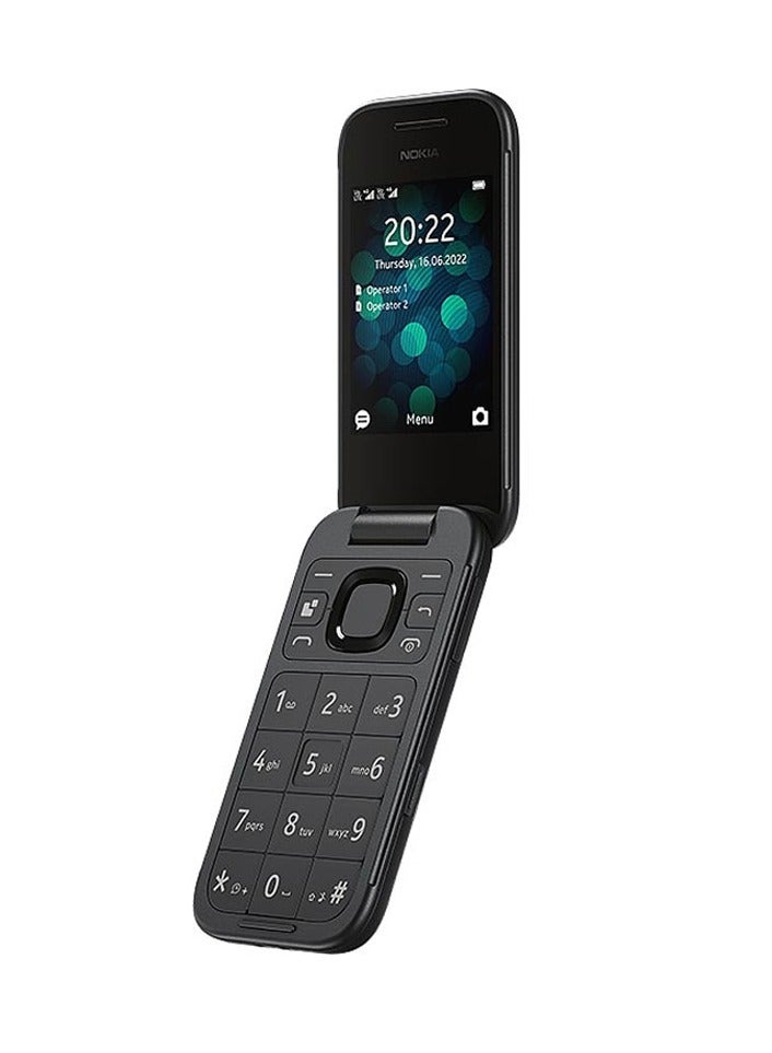 نوكيا 2660 TA-1474 ثنائي الشريحة باللون الأسود، ذاكرة وصول عشوائي 48 ميجابايت، سعة 128 ميجابايت  - Image 3