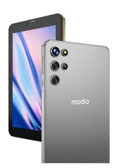 modio M12 7 Inch HD IPS Display Dual SIM Support 6GB RAM 256GB 5G 2.0MP Front and 5.0MP Rear Cameras 4000mAH Battery Android Tablet - International Version(Grey)  - Image 1