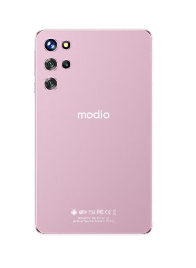 modio - M12 7 Inch HD IPS Display Dual SIM Support 6GB RAM 256GB 5G 2.0MP Front and 5.0MP Rear Cameras 4000mAH Battery Android Tablet - International Version(Pink) - Image 1