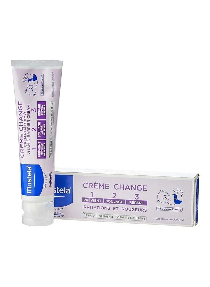Mustela Bebe-Vit. Barrier Cream 123 - 100 ml  - Image 1